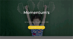 Desktop Screenshot of momentummartialarts.ca